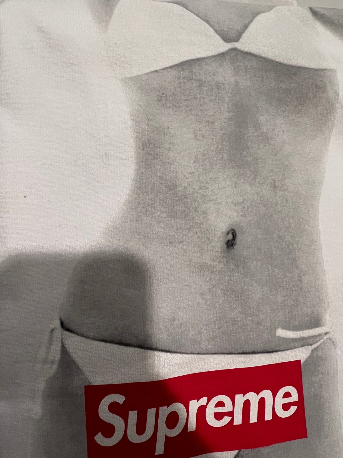 Kate Moss 10th Anniversary T-Shirt (White) [Size: X-Large] (2004)