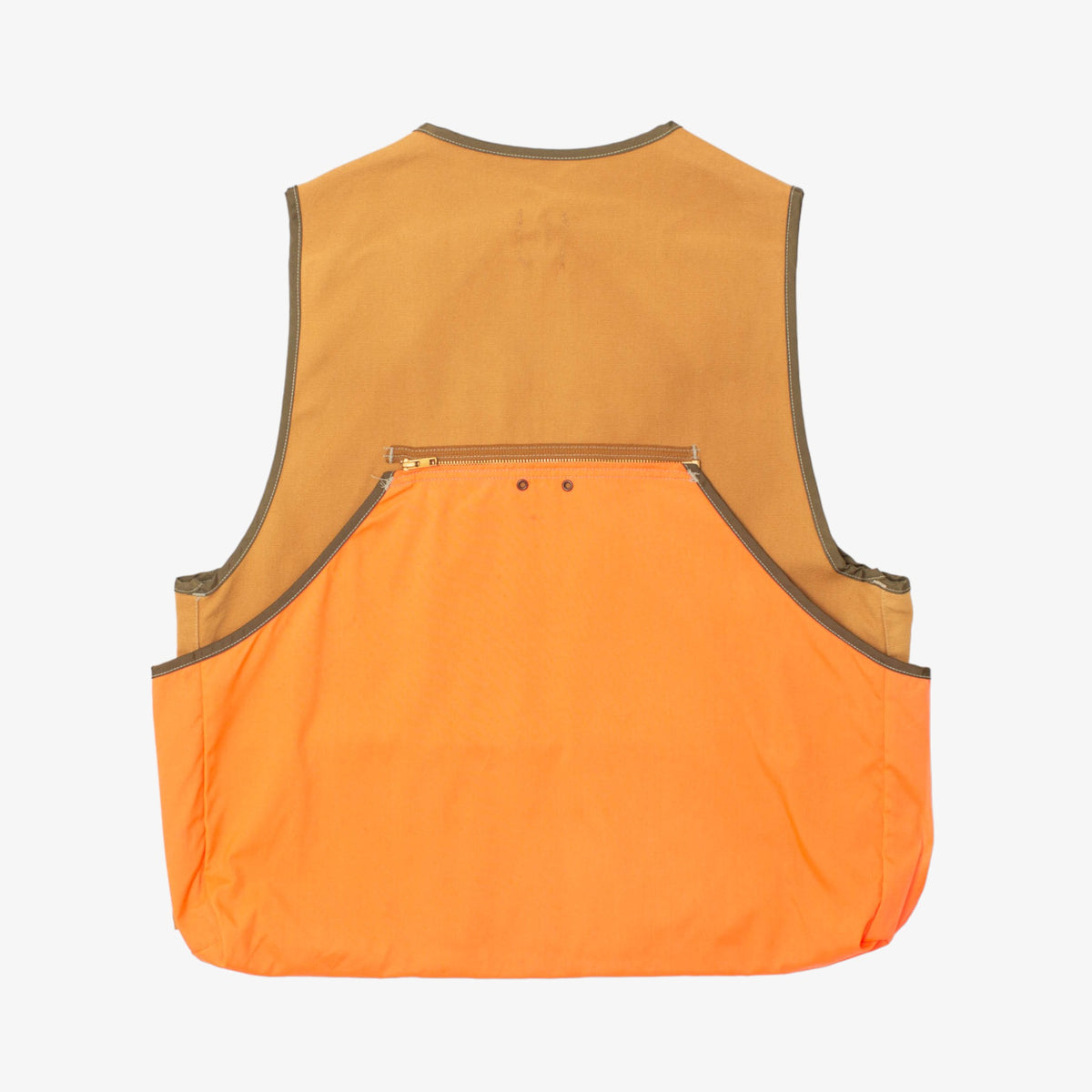 80s Carhartt Quilted Duck Canvas Pocketed Vest [Size: X-Large]