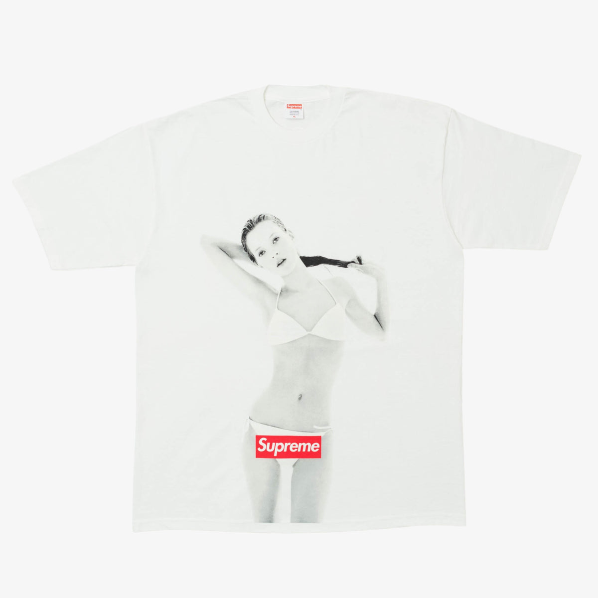 Kate Moss 10th Anniversary T-Shirt (White) [Size: X-Large] (2004)