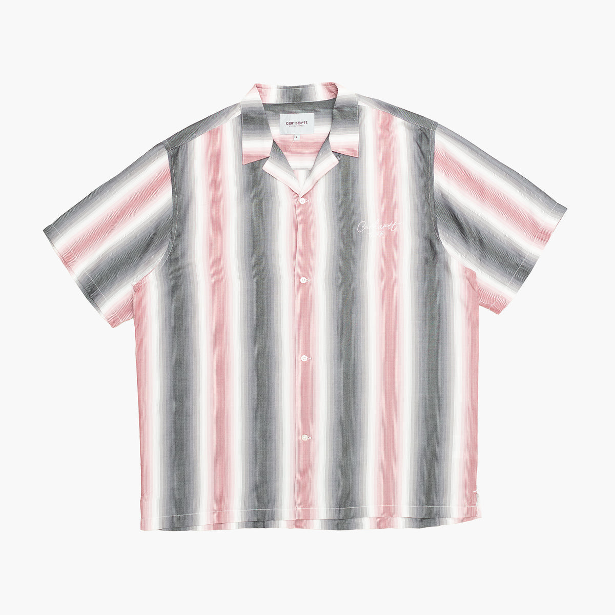 'Dashner' Striped Short Sleeve Shirt [Size: X-Large]
