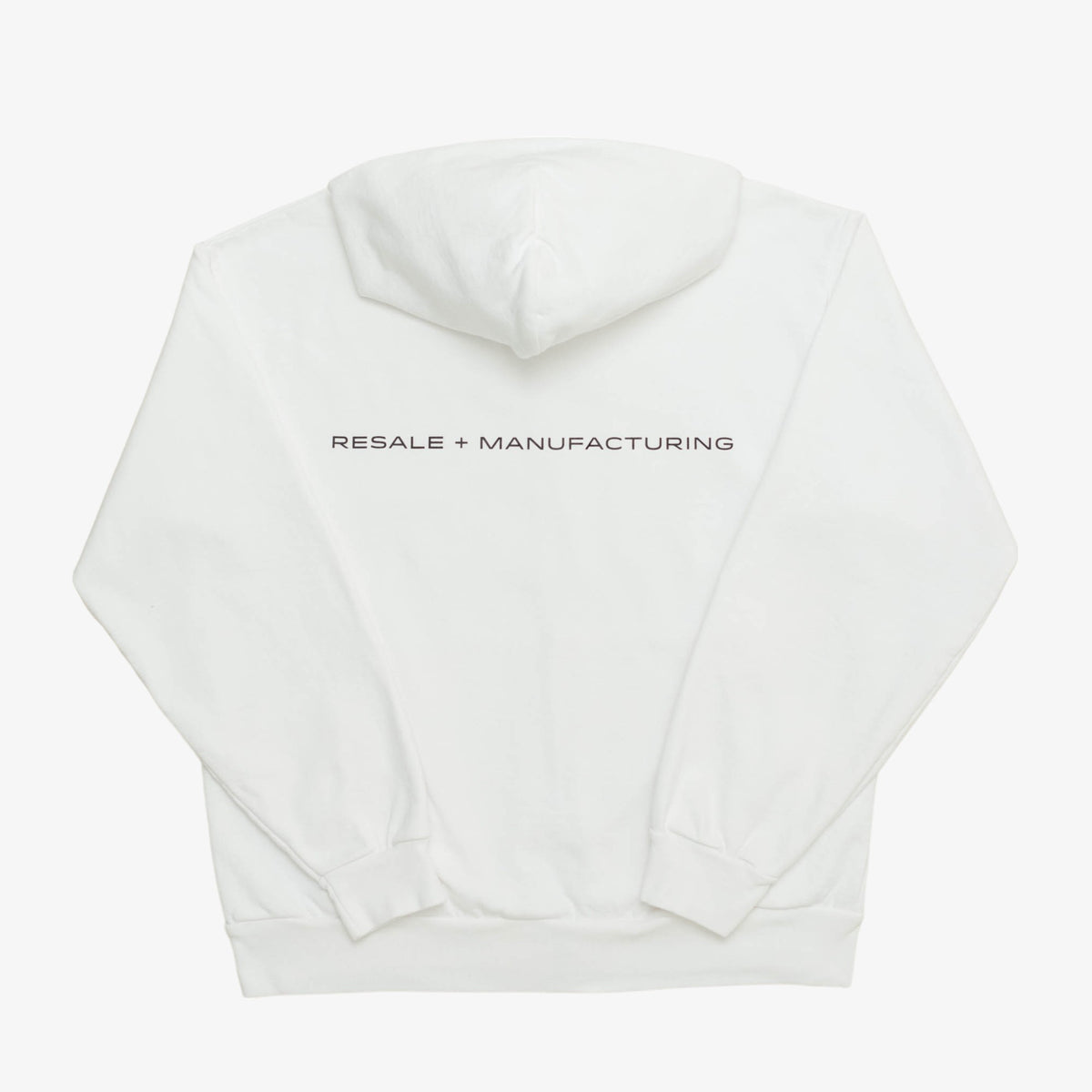 &#39;Shop&#39; Zip Up Sweatshirt (White) [PRE-ORDER] (SHIPS IN 3-4 WEEKS)