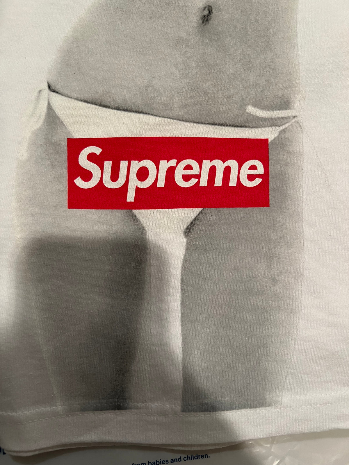 Kate Moss 10th Anniversary T-Shirt (White) [Size: X-Large] (2004)
