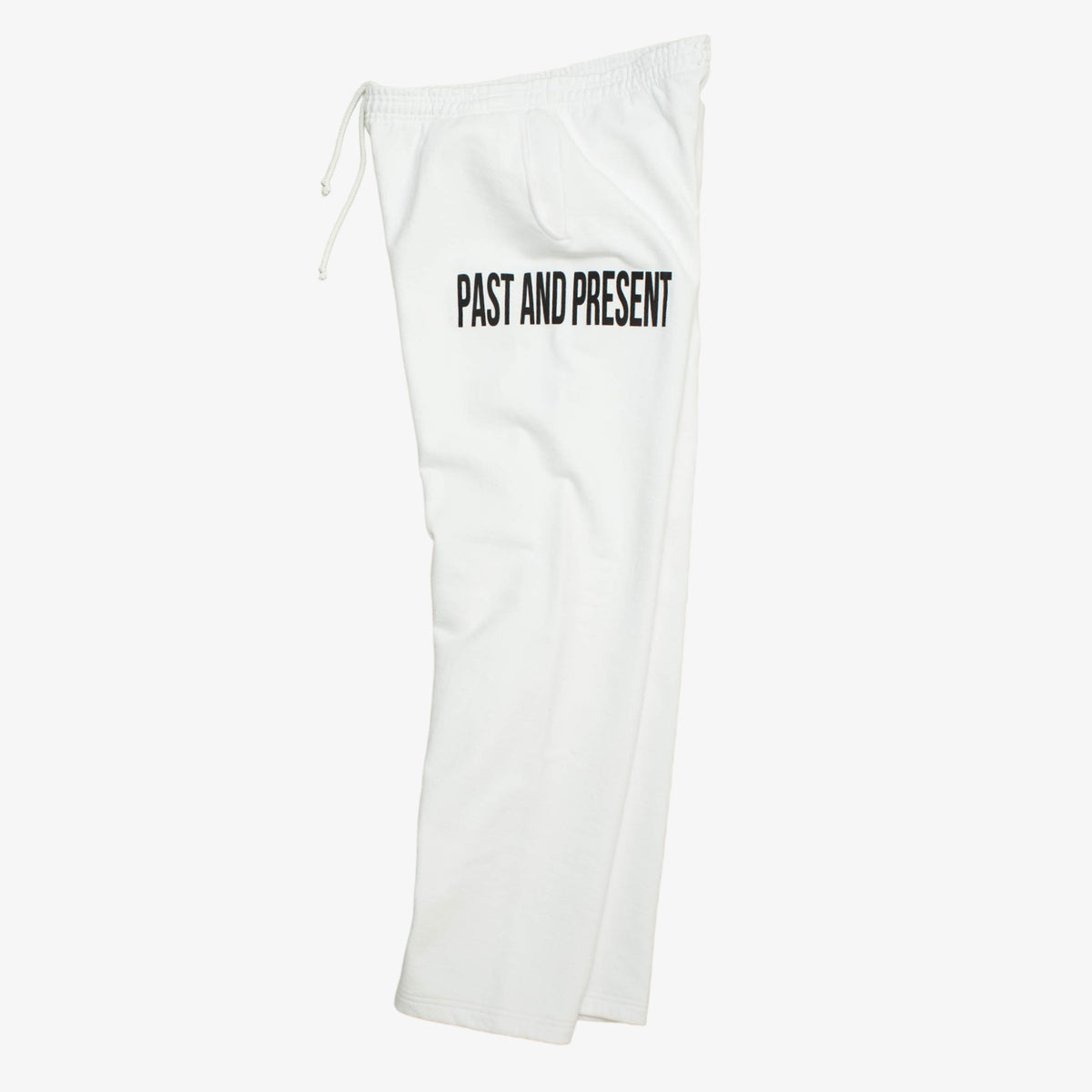 Side Logo Sweatpant (White) [READY TO SHIP]