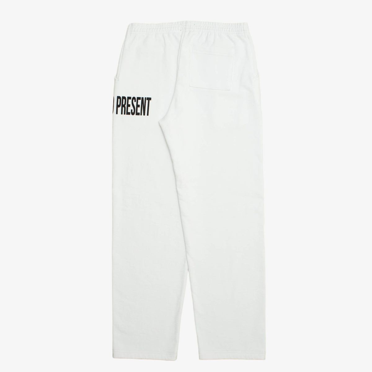 Side Logo Sweatpant (White) [READY TO SHIP]