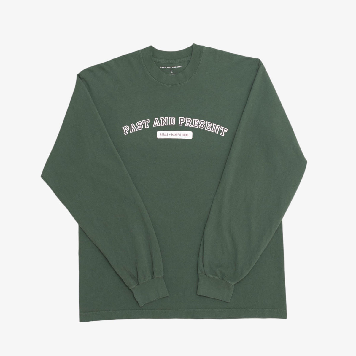 &#39;Alumni&#39; Pine Green Long Sleeve T-Shirt [PRE-ORDER] (SHIPS IN 2-3 WEEKS)