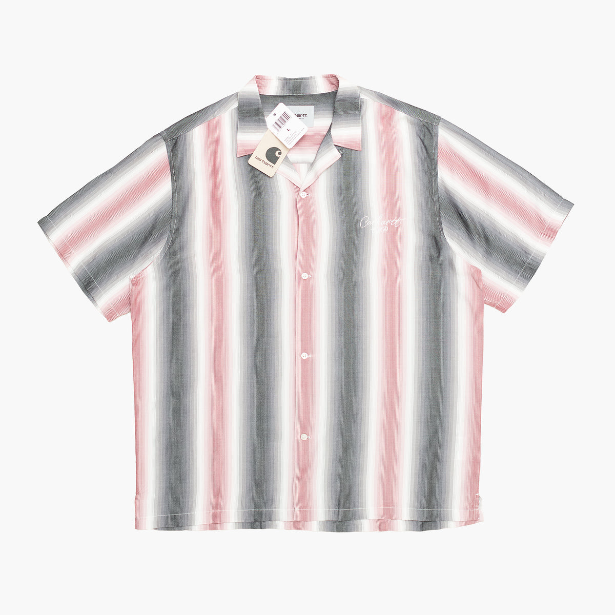 'Dashner' Striped Short Sleeve Shirt [Size: X-Large]
