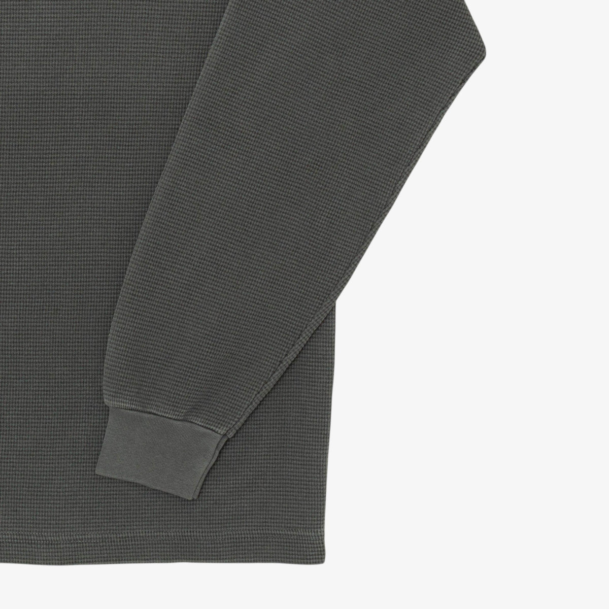 'Main Logo' Thermal Long Sleeve (Vintage Black) [READY TO SHIP]