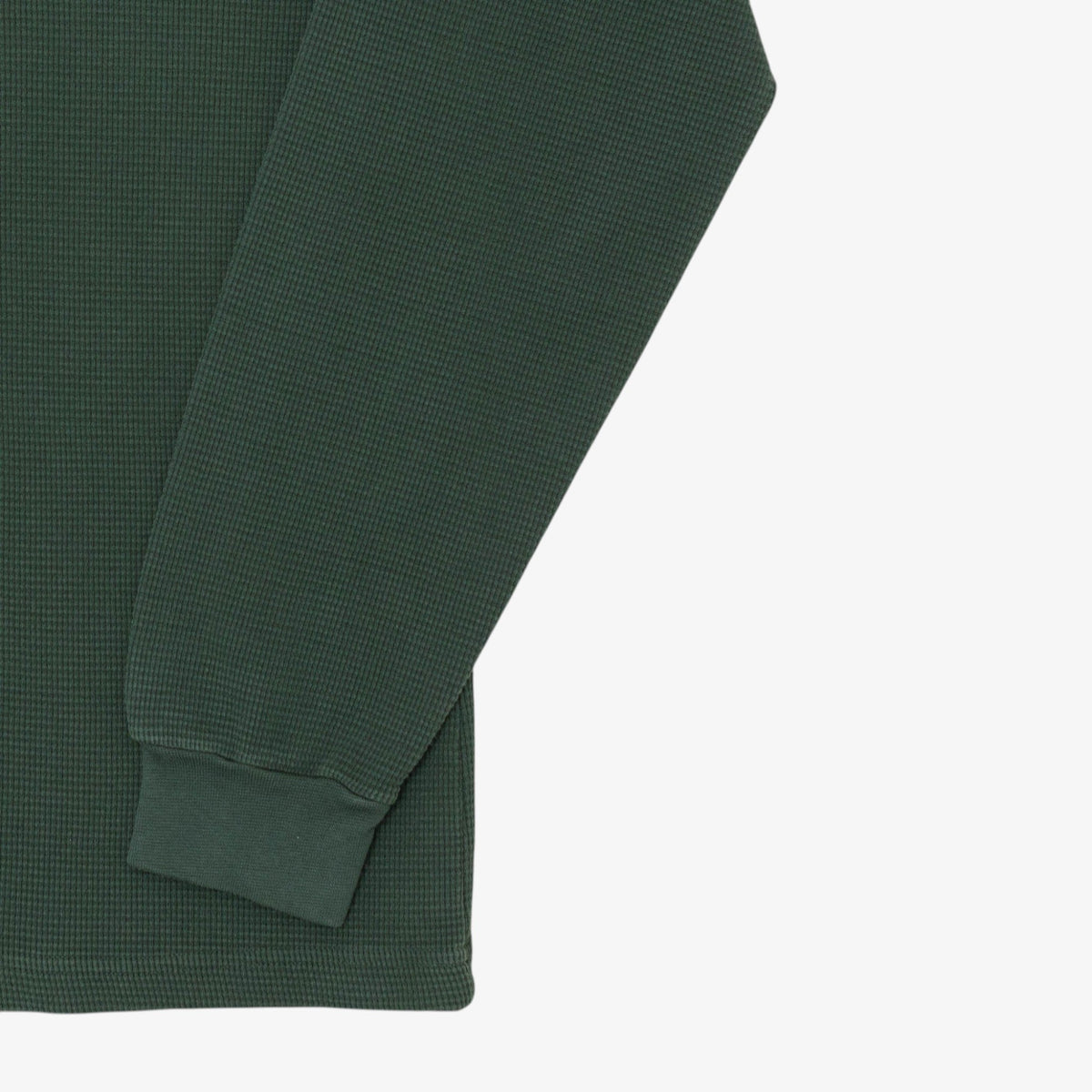 'Main Logo' Thermal Long Sleeve (Green) [READY TO SHIP]
