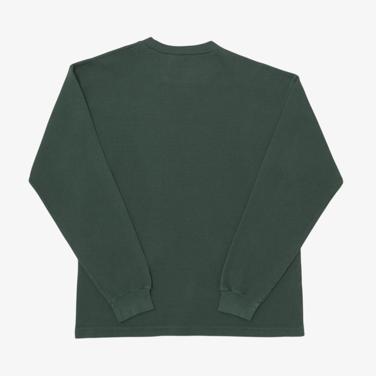 'Main Logo' Thermal Long Sleeve (Green) [READY TO SHIP]