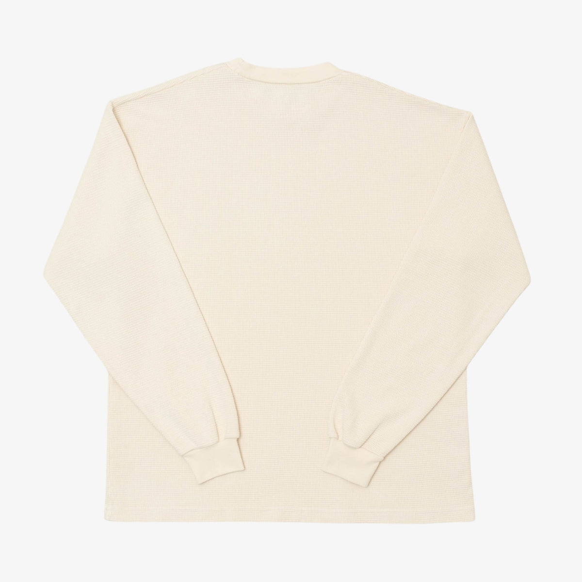 'Main Logo' Thermal Long Sleeve (Cream) [READY TO SHIP]