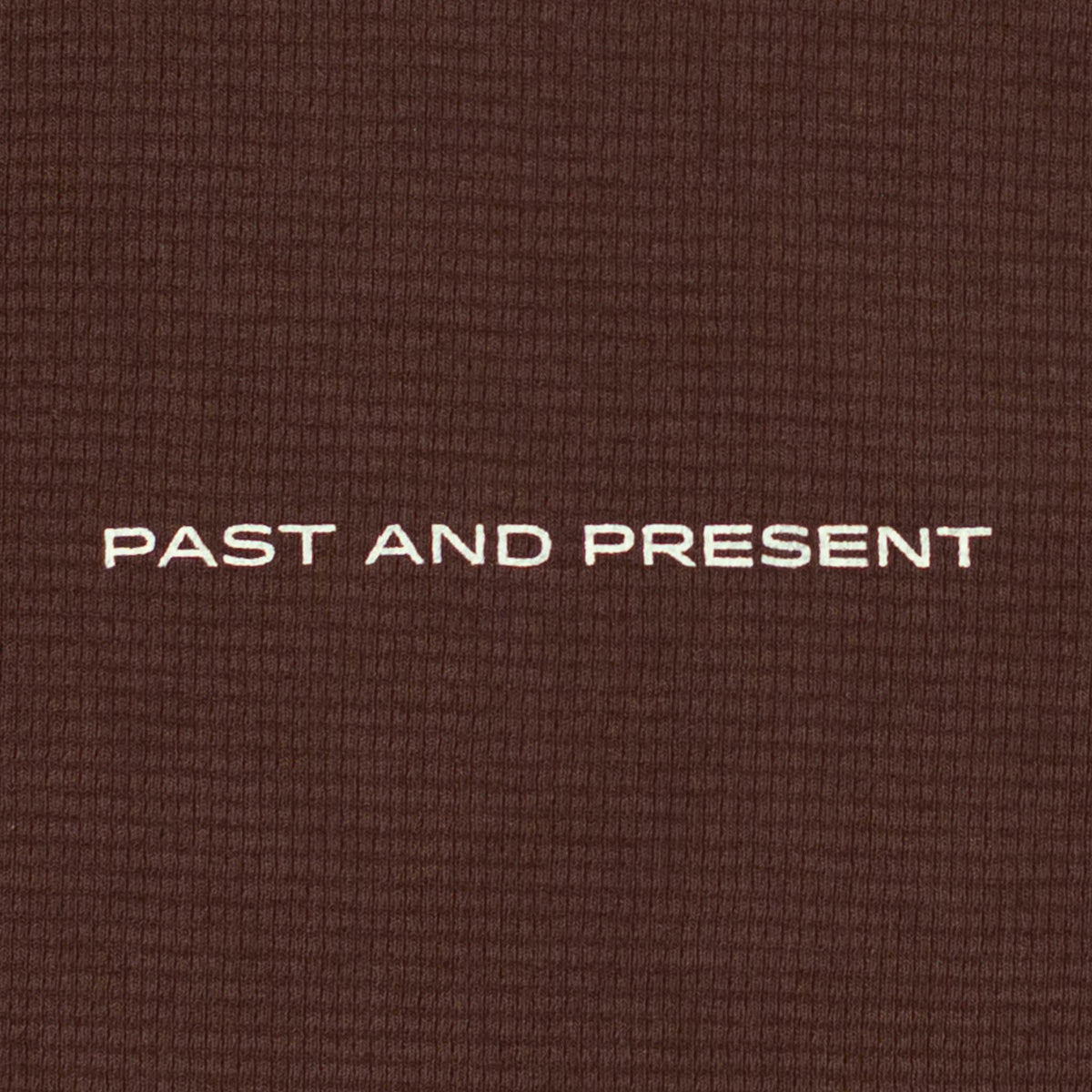'Main Logo' Thermal Long Sleeve (Brown) [PRE-ORDER] (SHIPS IN 2-3 WEEKS)
