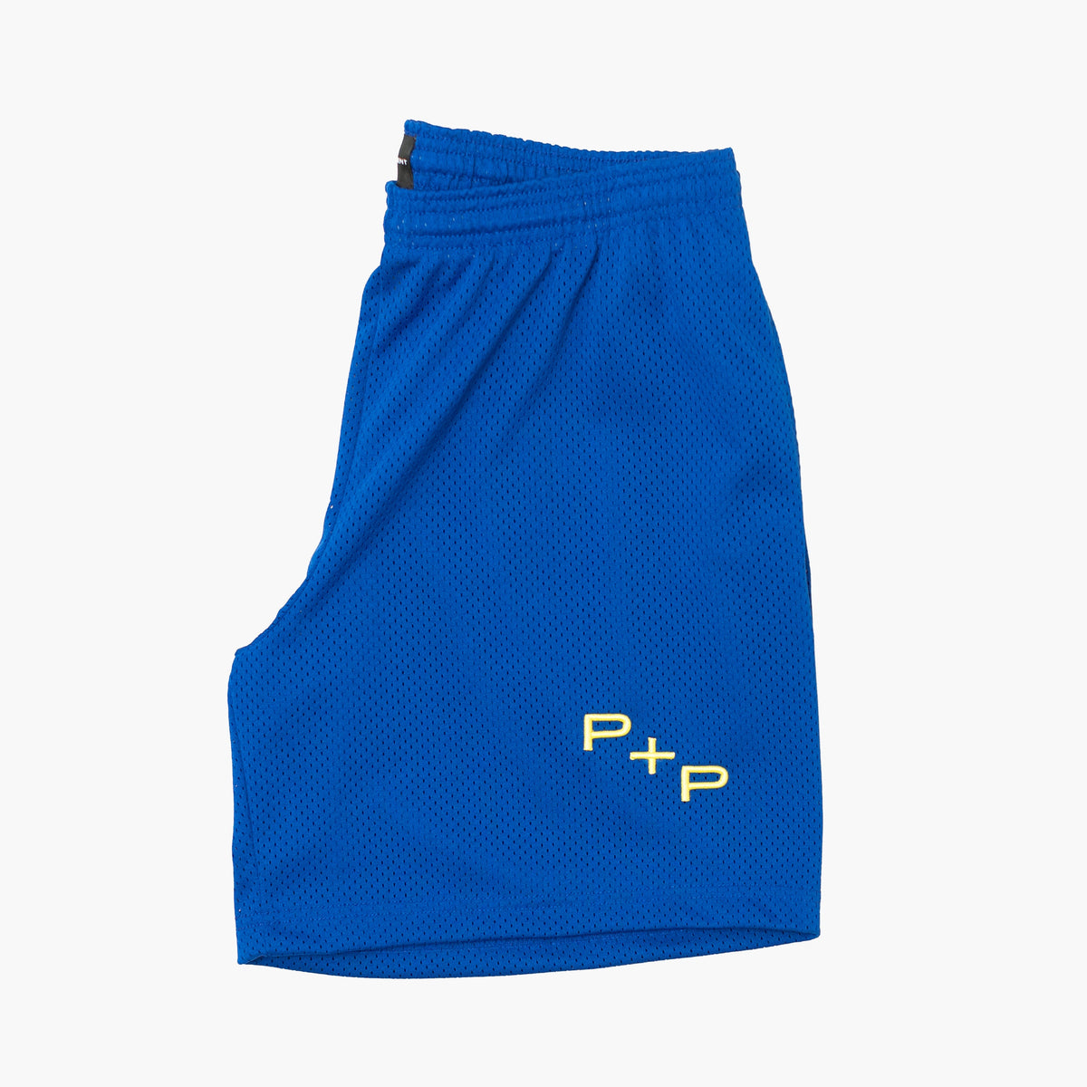 'Monogram' Blue Mesh Short [PRE-ORDER] (SHIPS IN 2-3 WEEKS)