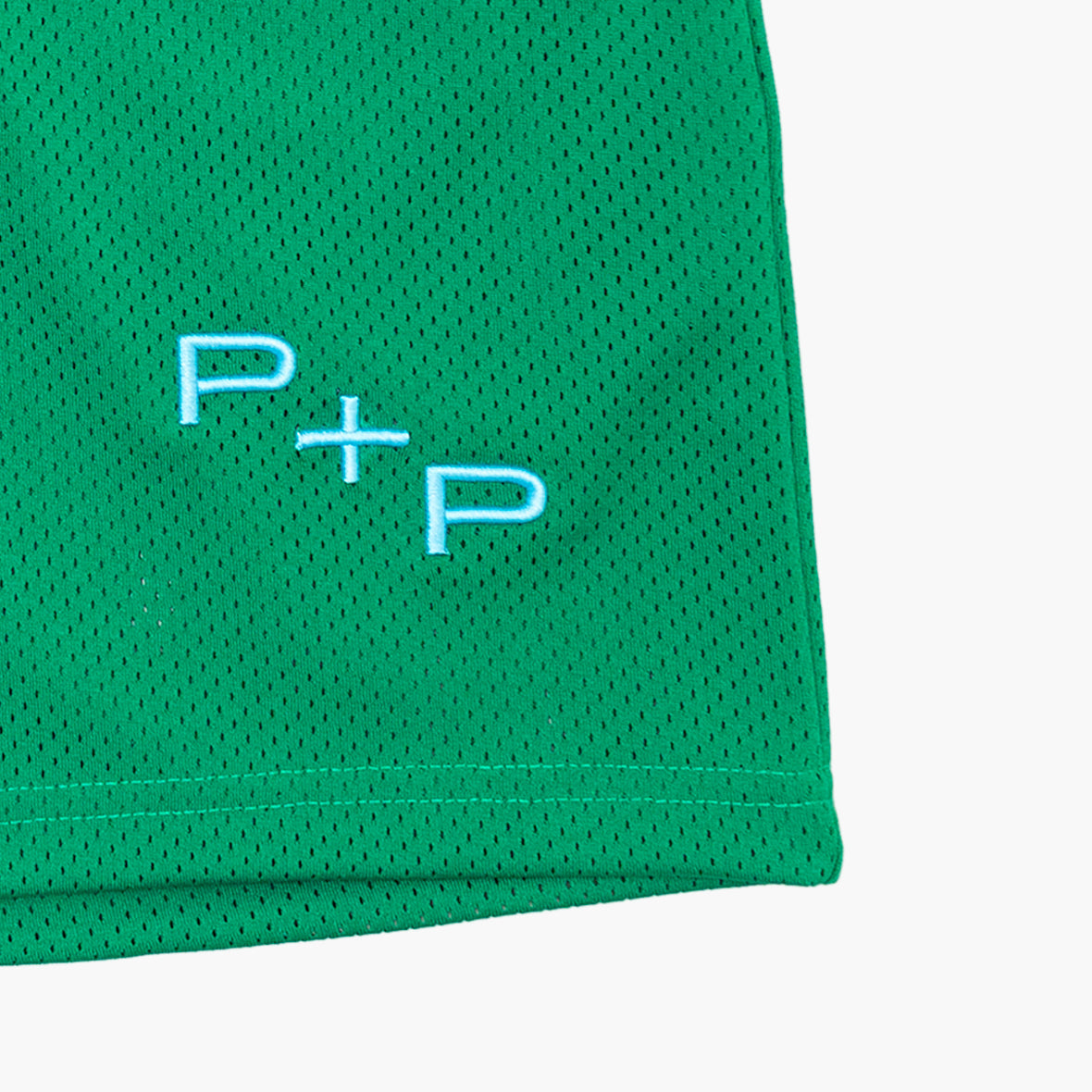 'Monogram' Green Mesh Short [PRE-ORDER] (SHIPS IN 2-3 WEEKS)