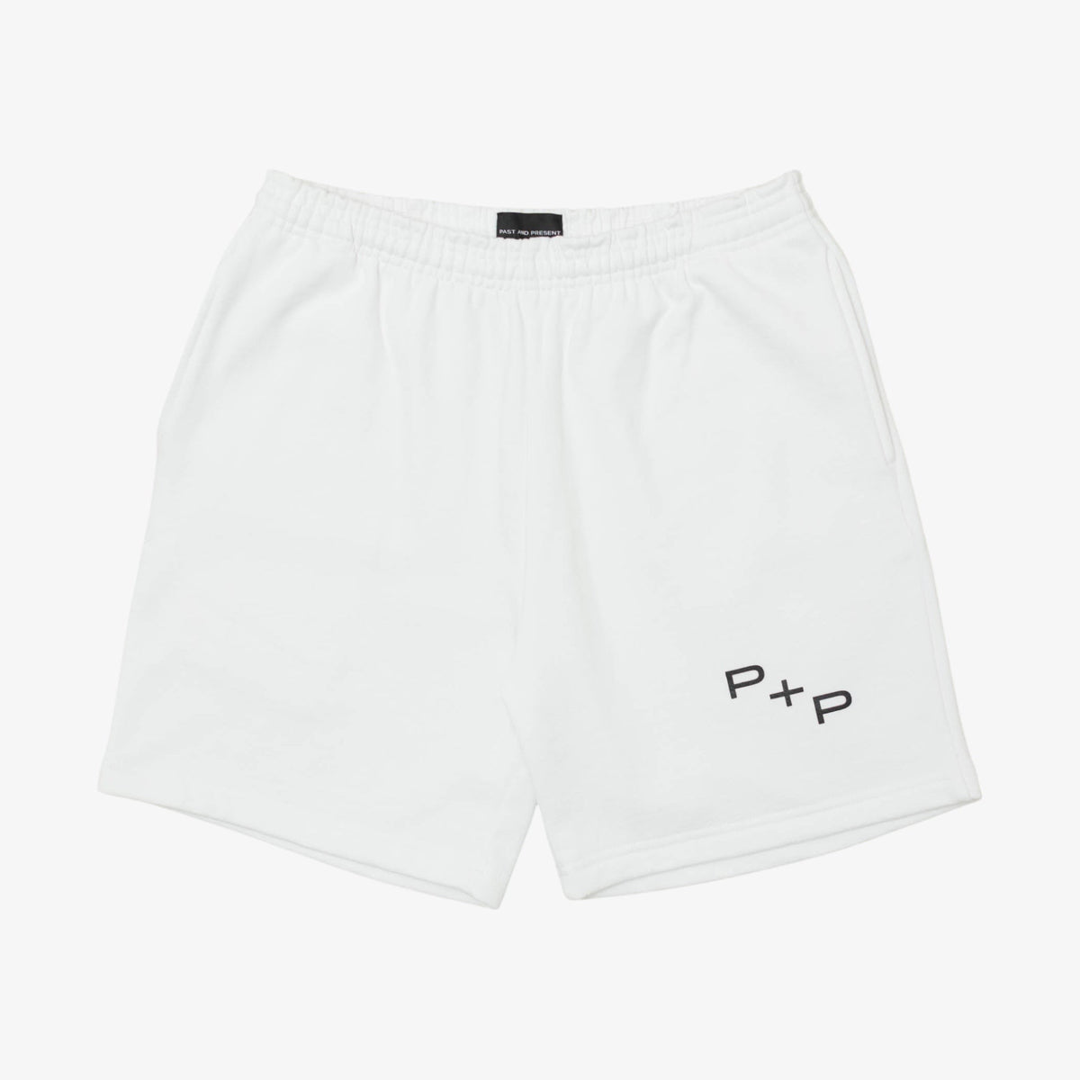 &#39;Monogram&#39; White Sweatshort [PRE-ORDER] (SHIPS IN 2-3 WEEKS)