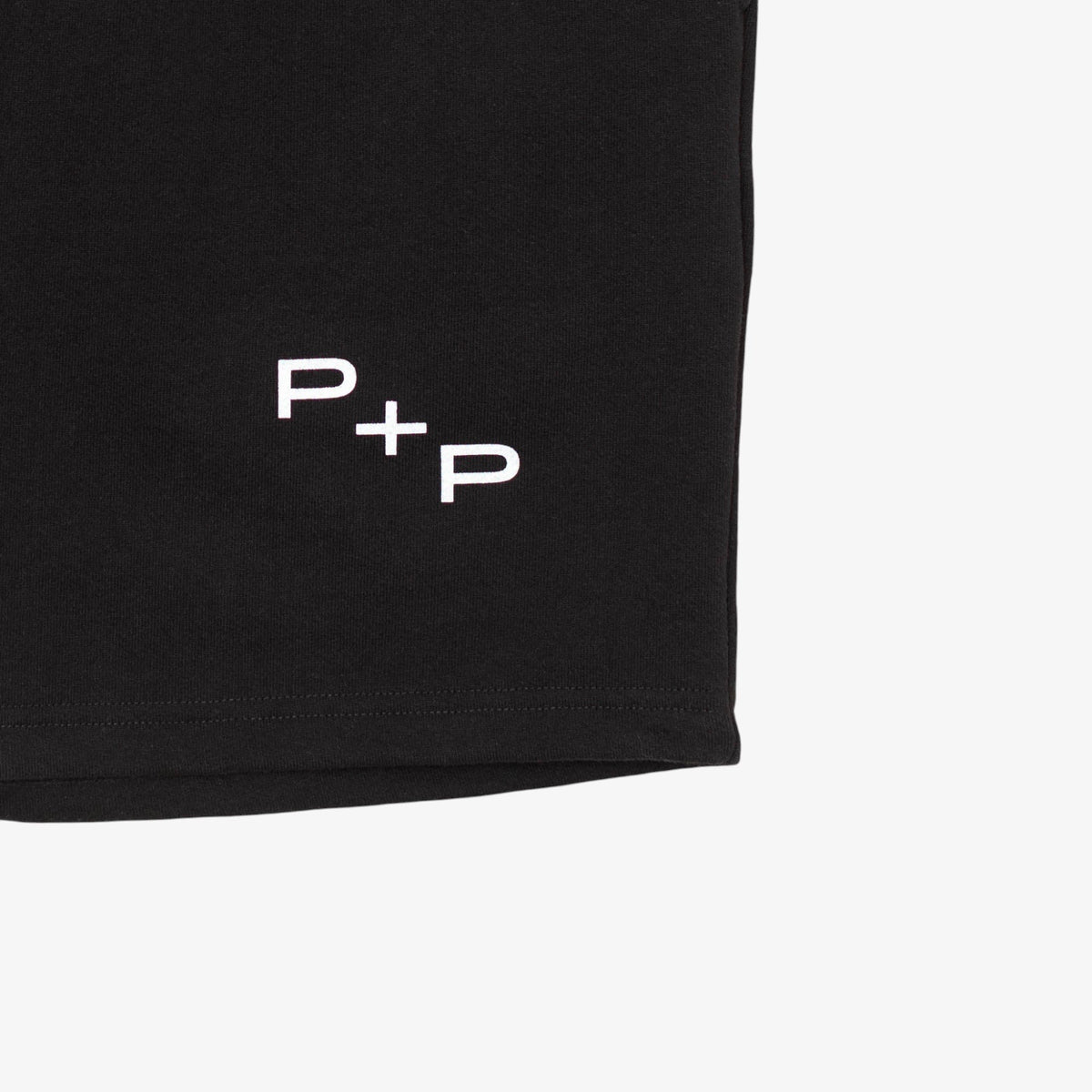 &#39;Monogram&#39; Black Sweatshort [PRE-ORDER] (SHIPS IN 2-3 WEEKS)