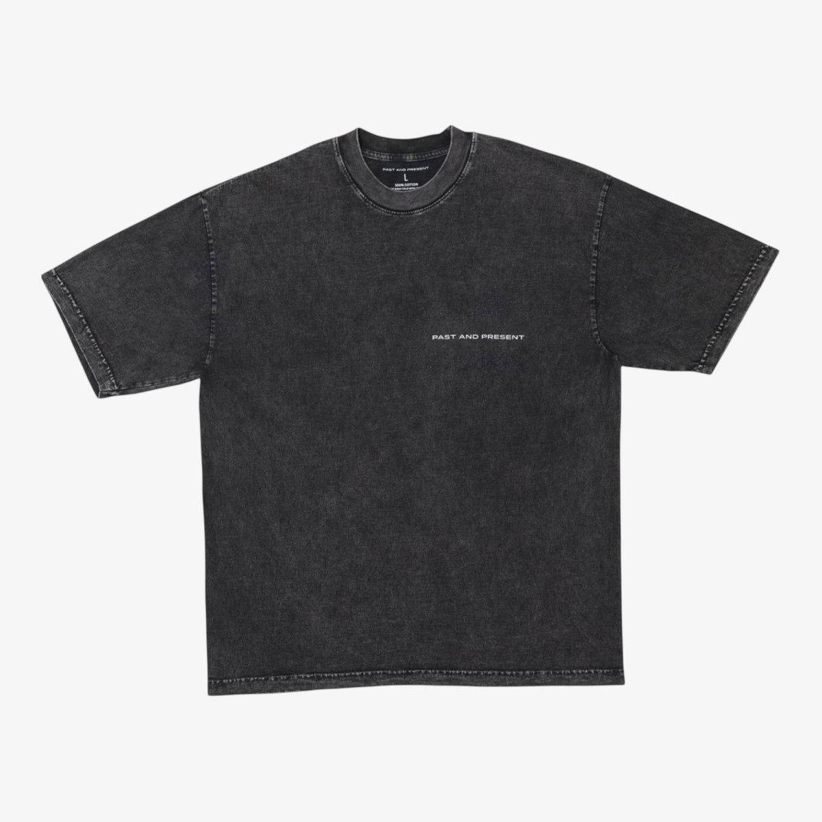 ‘Main Logo’ Mineral Wash T-Shirt (Black) [READY TO SHIP]