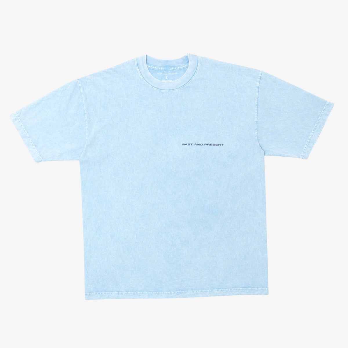 ‘Main Logo’ Mineral Wash T-Shirt (Light Blue) [READY TO SHIP]
