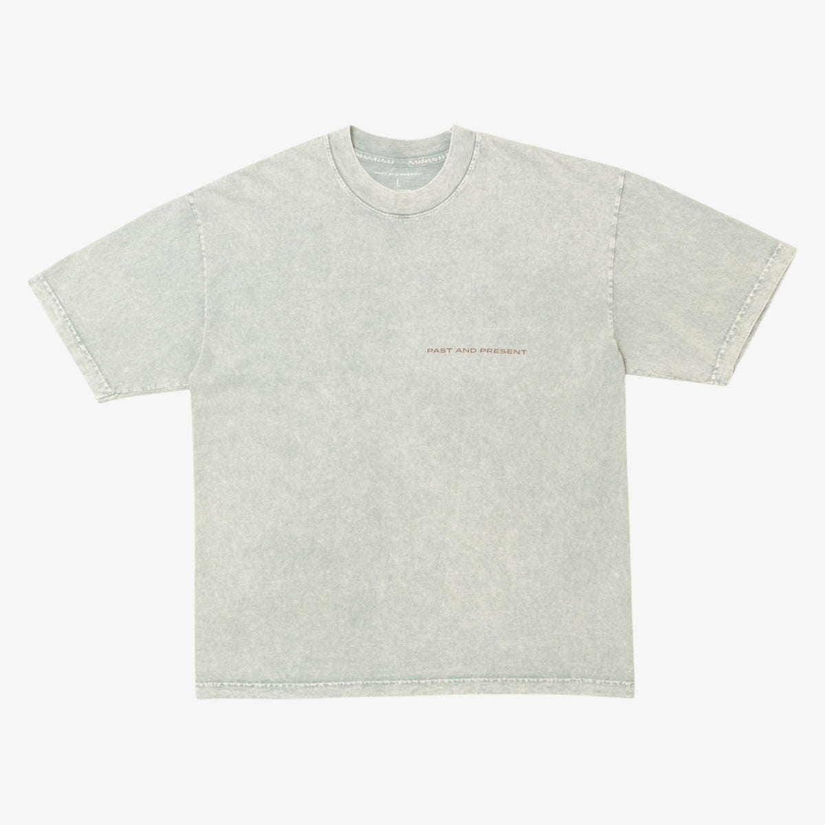 ‘Main Logo’ Mineral Wash T-Shirt (Light Green) [READY TO SHIP]