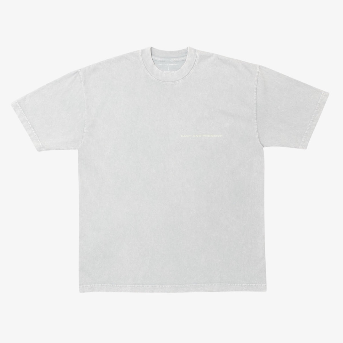 ‘Main Logo’ Mineral Wash T-Shirt (Light Grey) [READY TO SHIP]