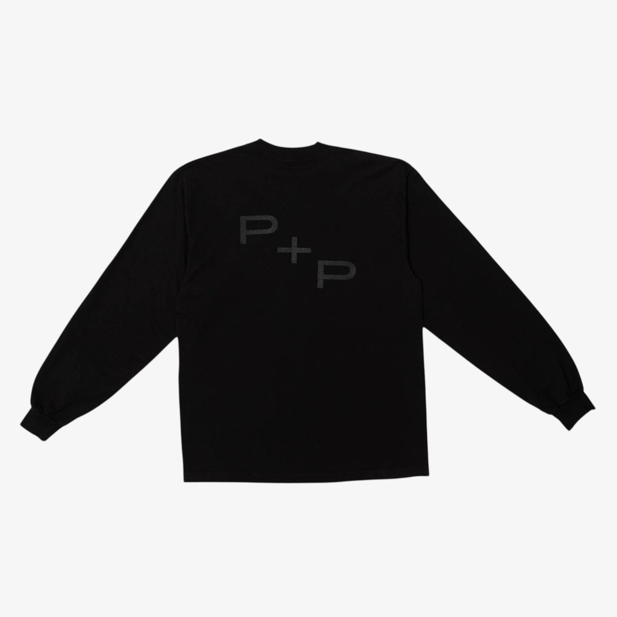 'Monogram' Back Long Sleeve (Black/Black) [READY TO SHIP] *BLACK FRIDAY EXCLUSIVE*