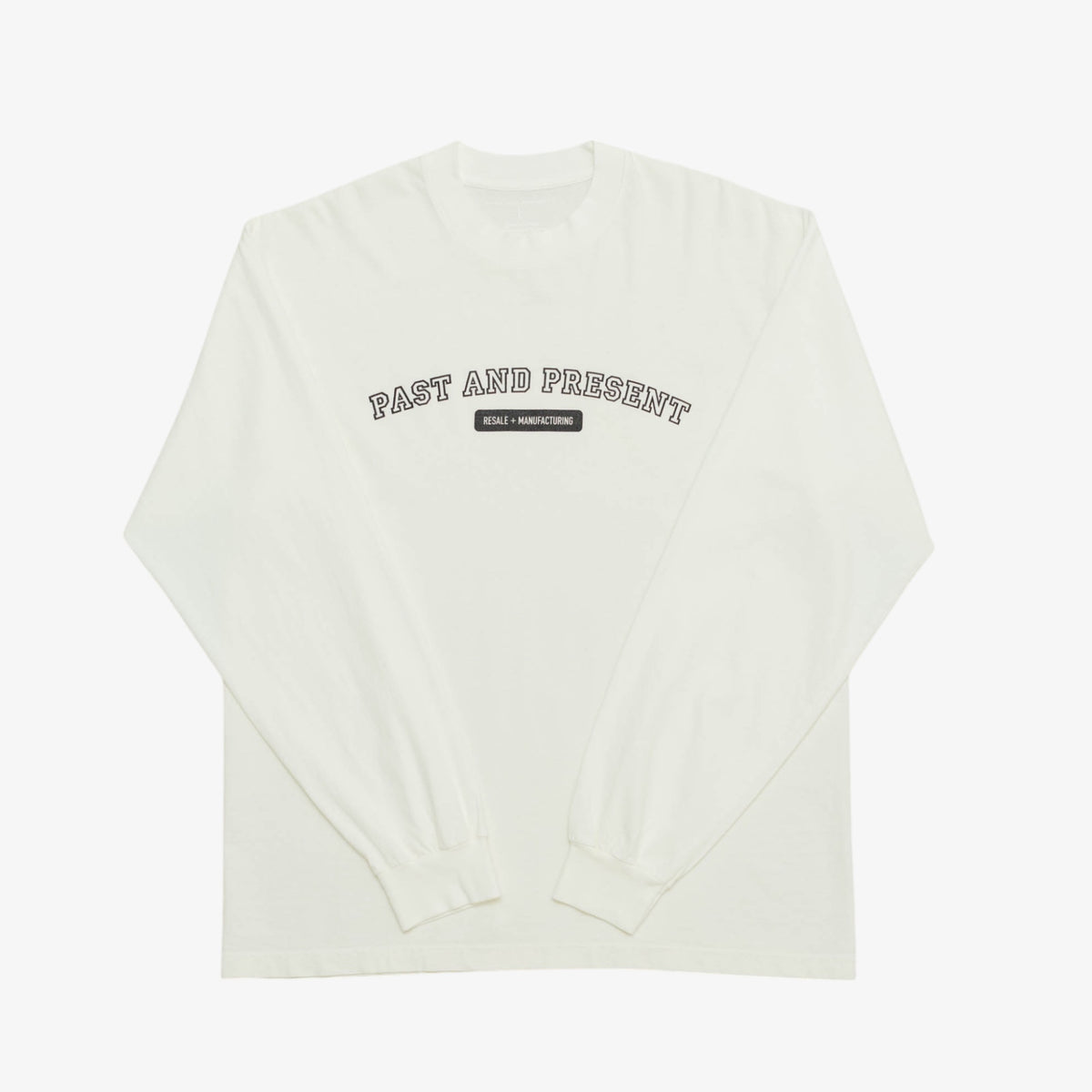 &#39;Alumni&#39; Vintage White Long Sleeve T-Shirt [READY TO SHIP]