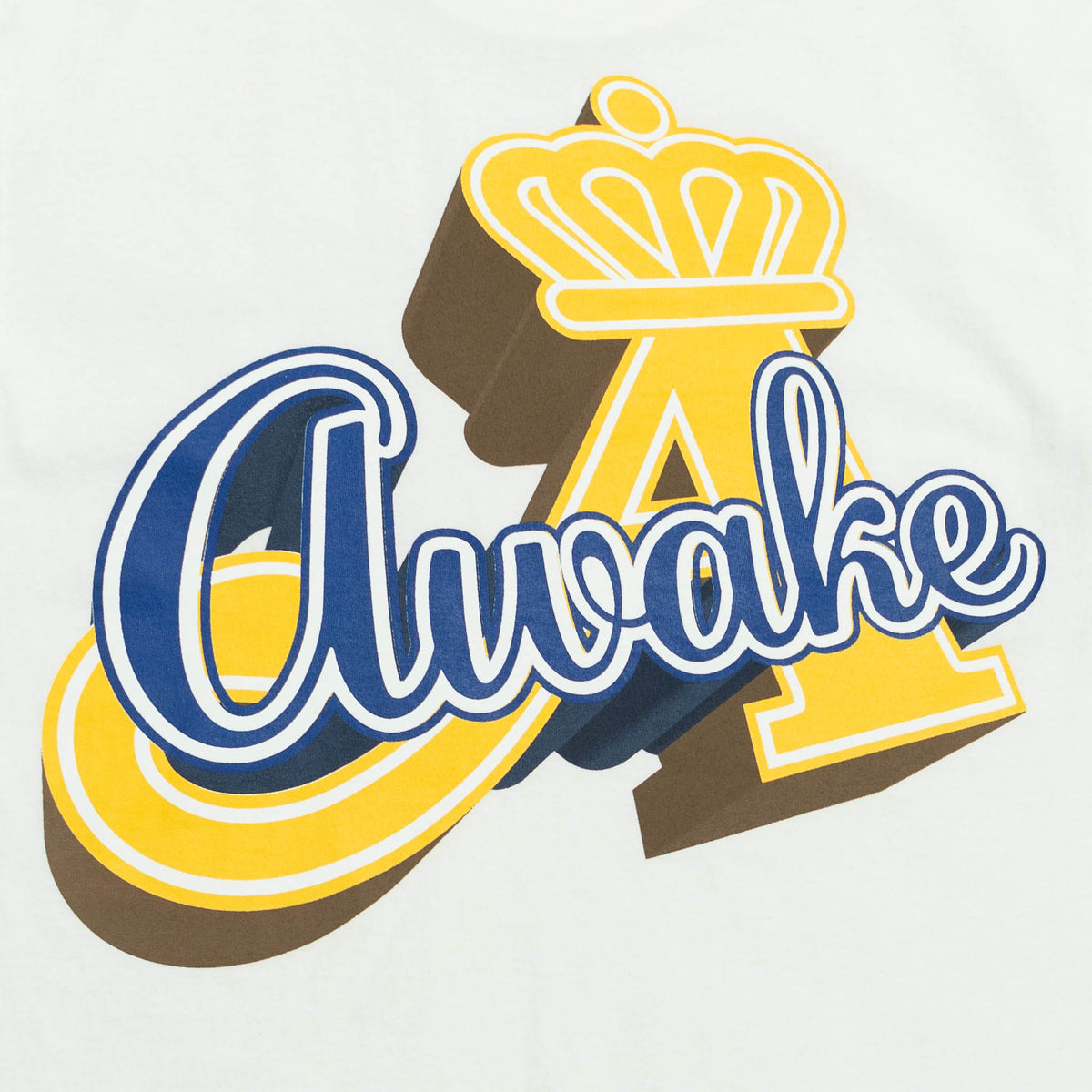 Crown T-Shirt (White) [Size: Medium]