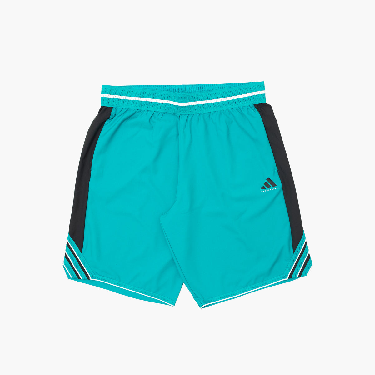 'Pure Teal' Crazylite Shorts With Knit Details [Size: X-Large]