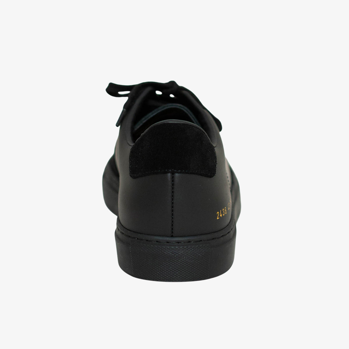 'Black' BBall Low Leather/Suede [Size: 10 US/43 EU]