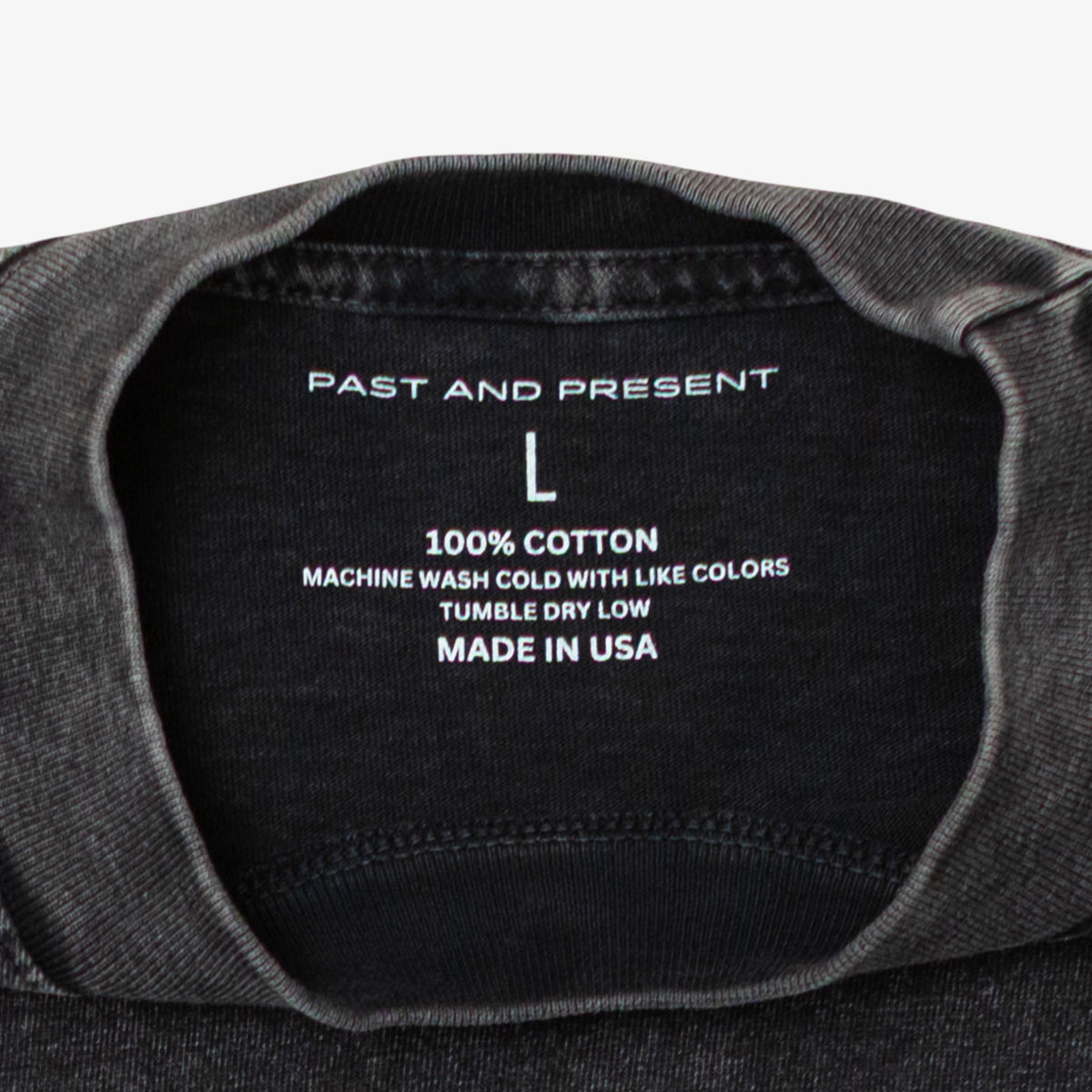 ‘Main Logo’ Mineral Wash T-Shirt (Black) [READY TO SHIP]