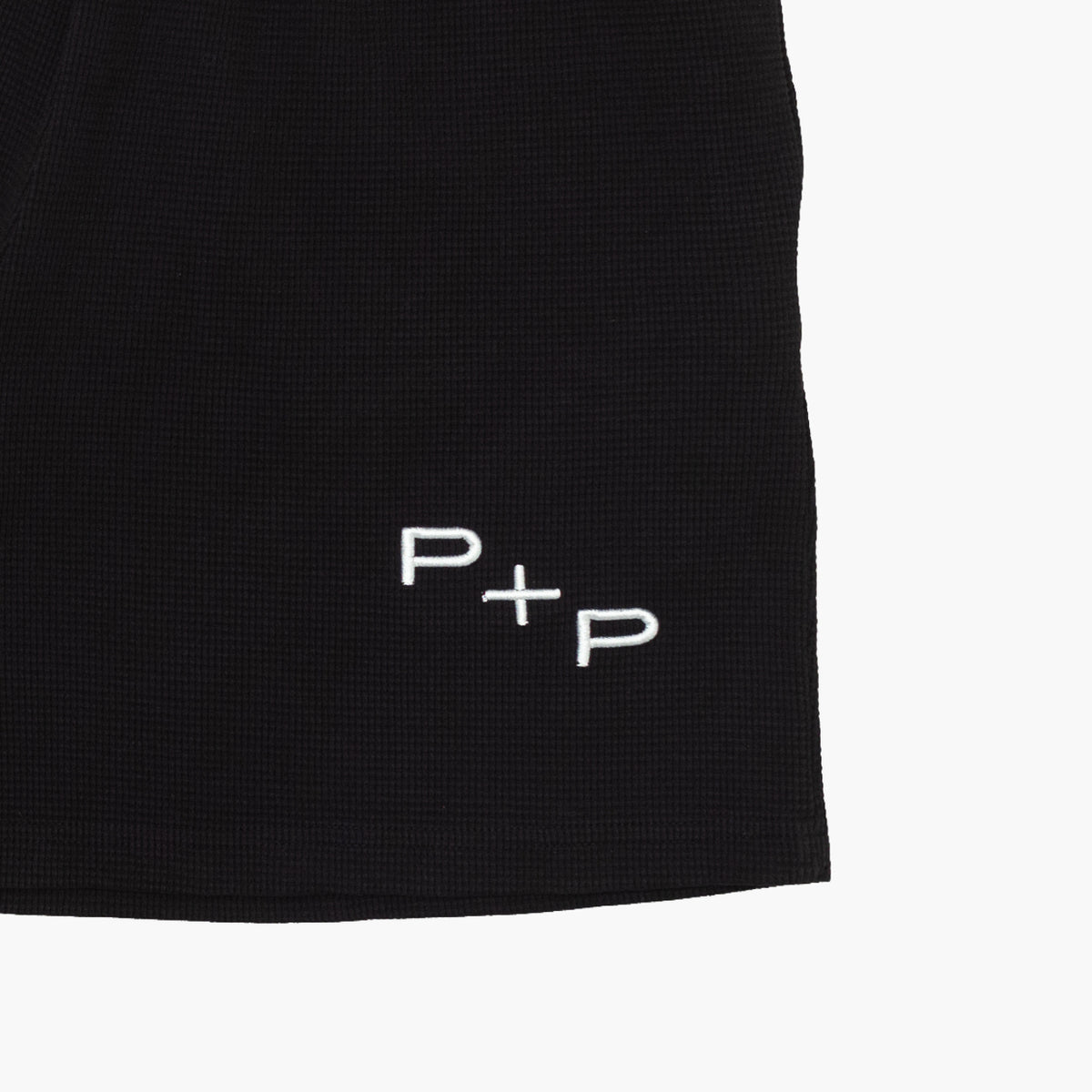 'Monogram' Black Thermal Short