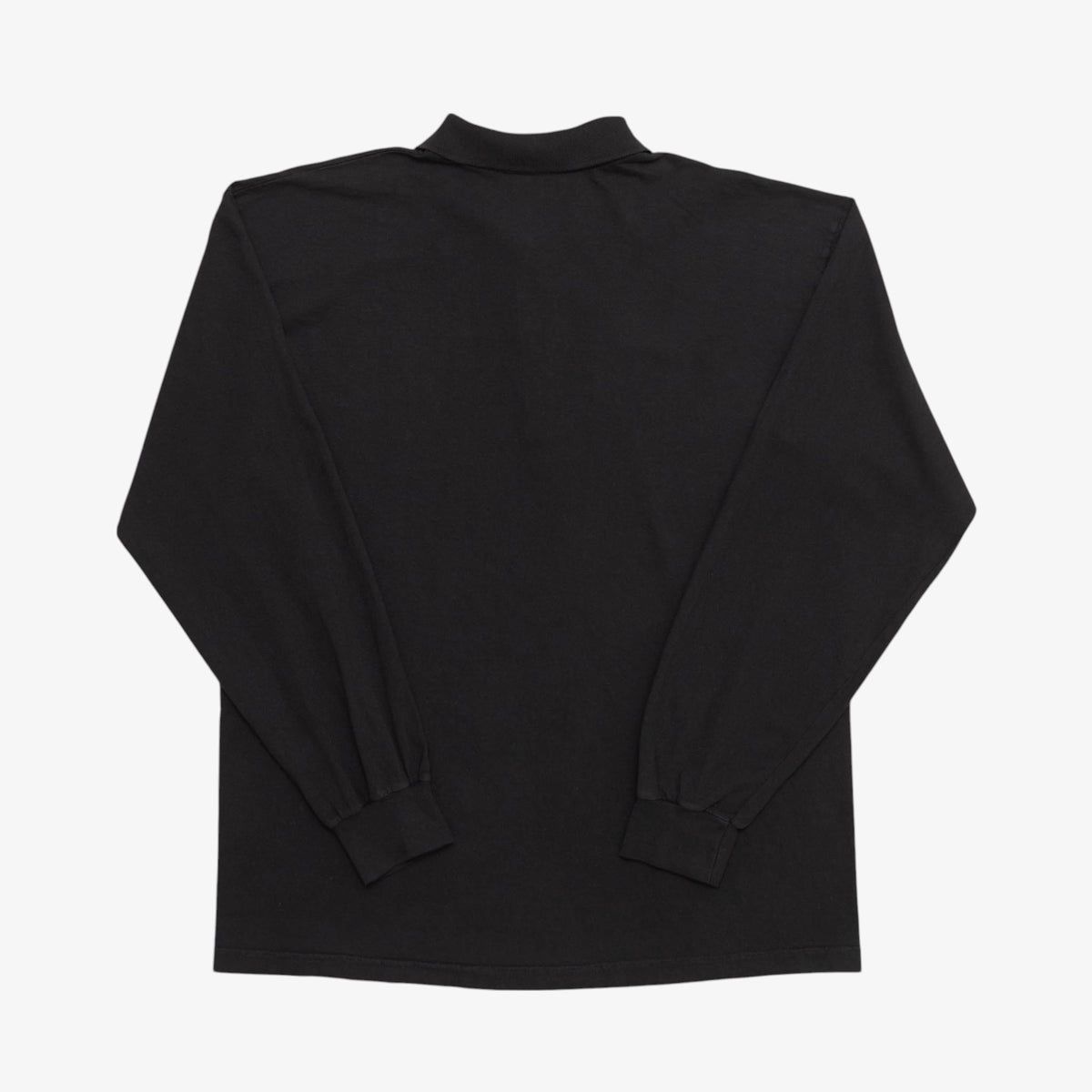 Polo Long Sleeve Shirt (Black/Black) [READY TO SHIP] *BLACK FRIDAY EXCLUSIVE*