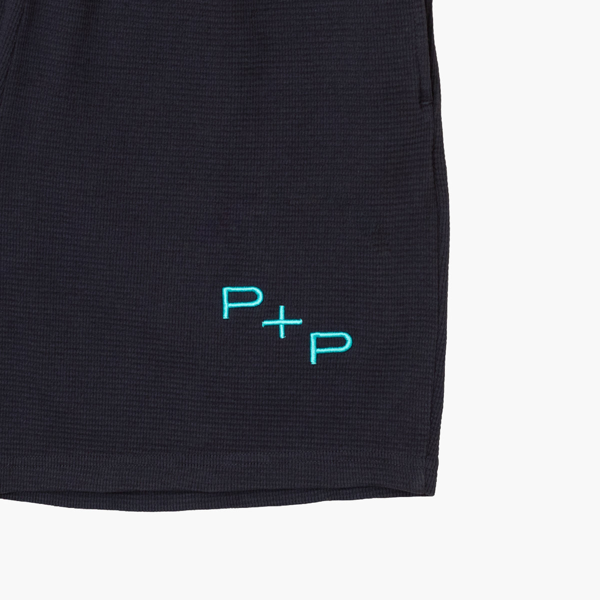 'Monogram' Charcoal Thermal Short