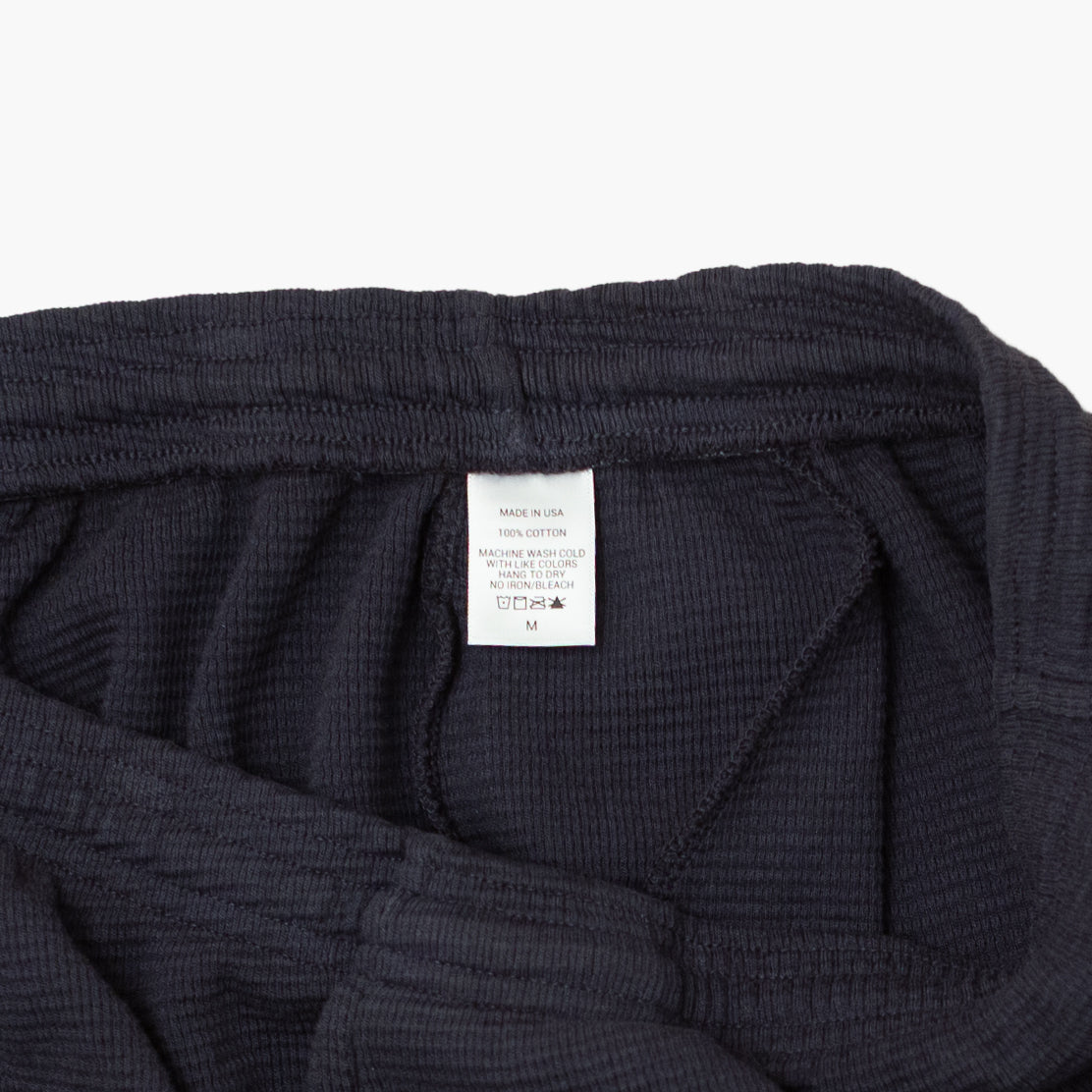 'Monogram' Charcoal Thermal Short
