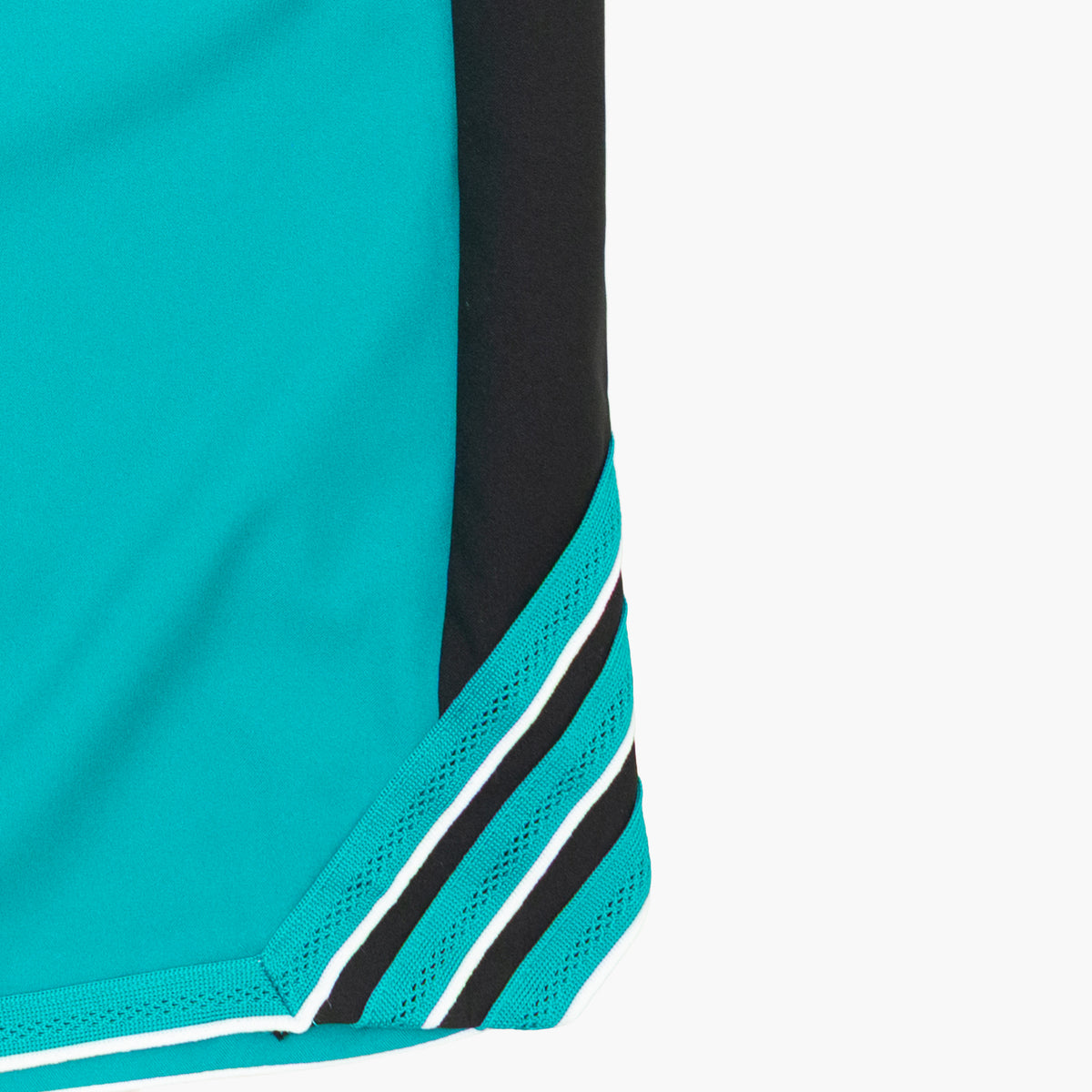 'Pure Teal' Crazylite Shorts With Knit Details [Size: X-Large]