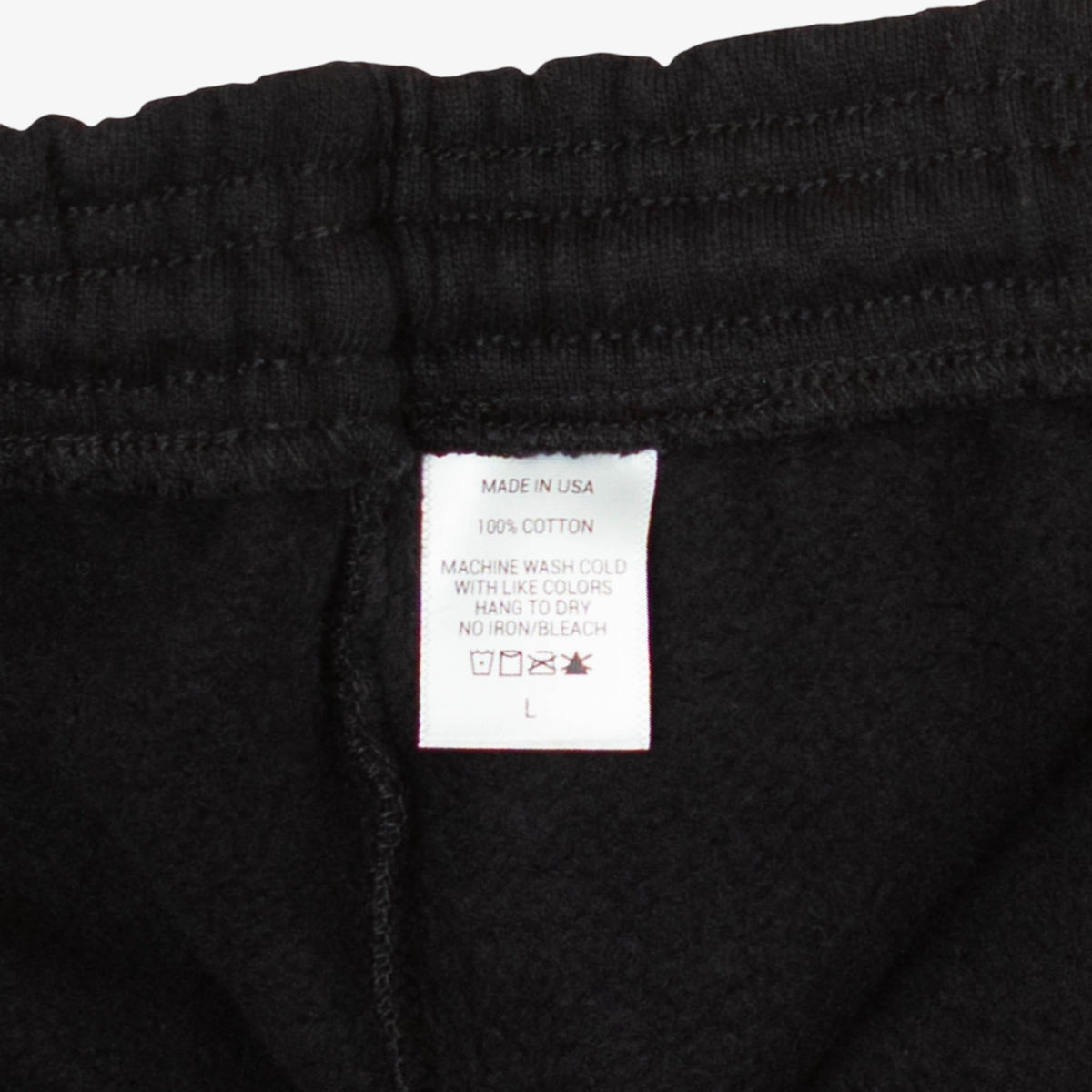 &#39;Monogram&#39; Black Sweatshort [READY TO SHIP]
