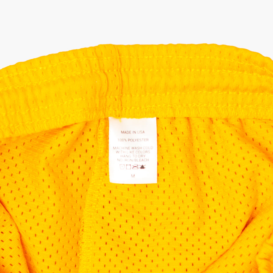 'Monogram' Gold Mesh Short [READY TO SHIP]