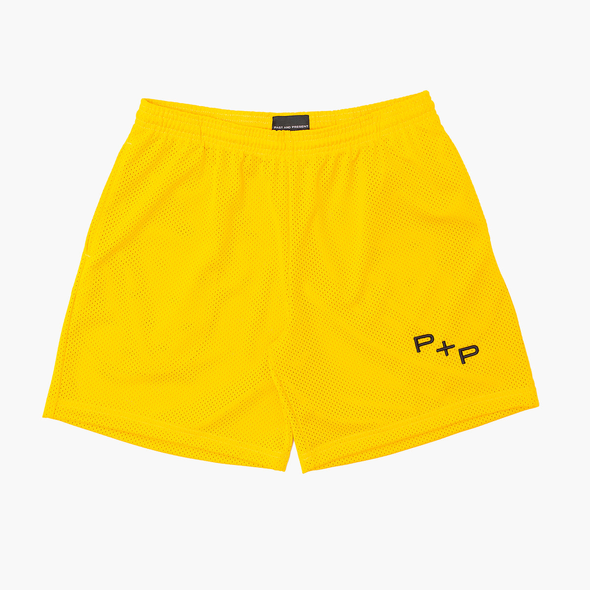 'Monogram' Gold Mesh Short [PRE-ORDER] (SHIPS IN 2-3 WEEKS)