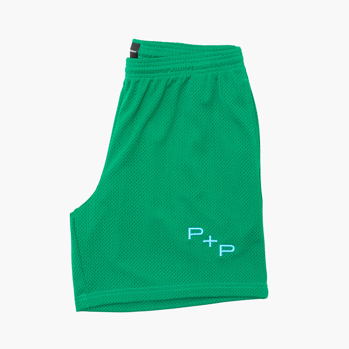 'Monogram' Green Mesh Short [READY TO SHIP]