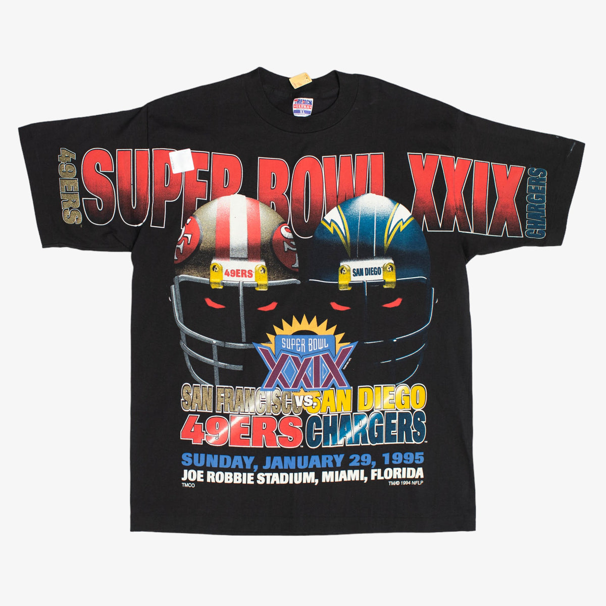 49ers Vs. Chargers Superbowl XXIX T-Shirt [Size: X-Large]