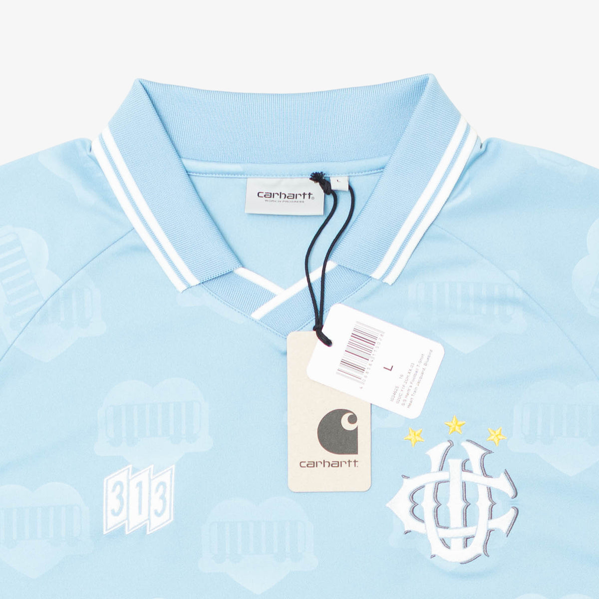 'Light Blue' Soccer Jersey [Size: Large]