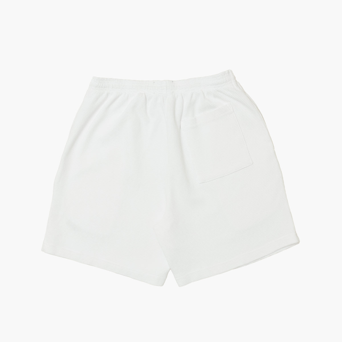 'Monogram' White Thermal Short