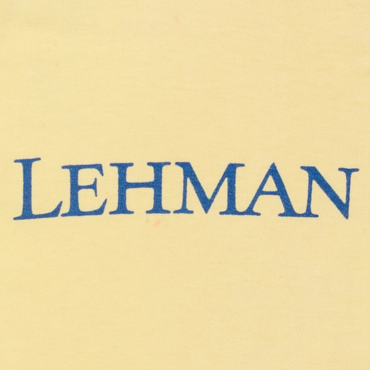 Lehman Brothers No Sleeve Shirt (Yellow) [Size: Large]