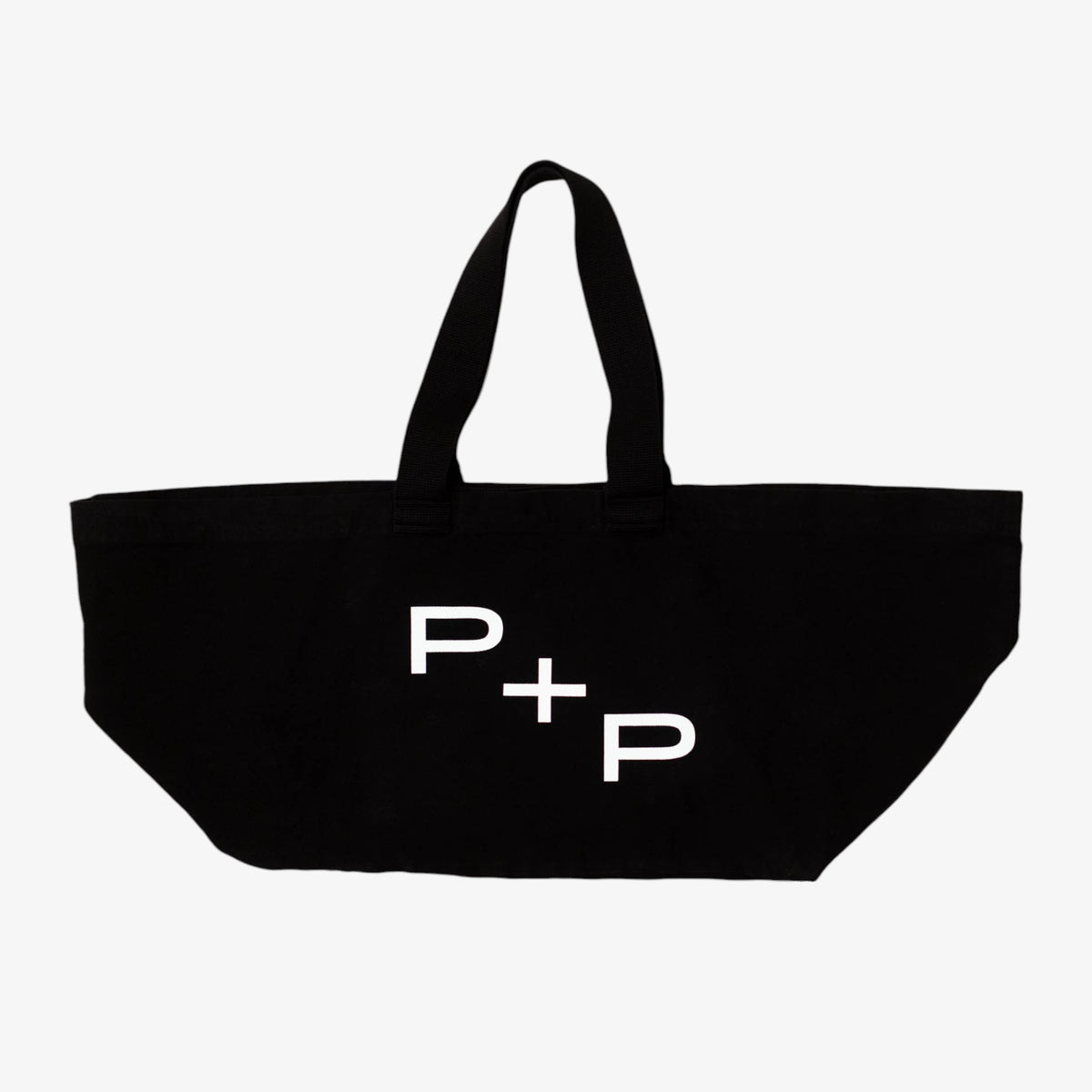 ‘Monogram’ Large Tote Bag (Black)