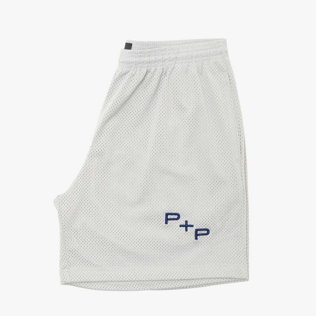 &#39;Monogram&#39; Silver Mesh Short [PRE-ORDER] (SHIPS IN 2-3 WEEKS)