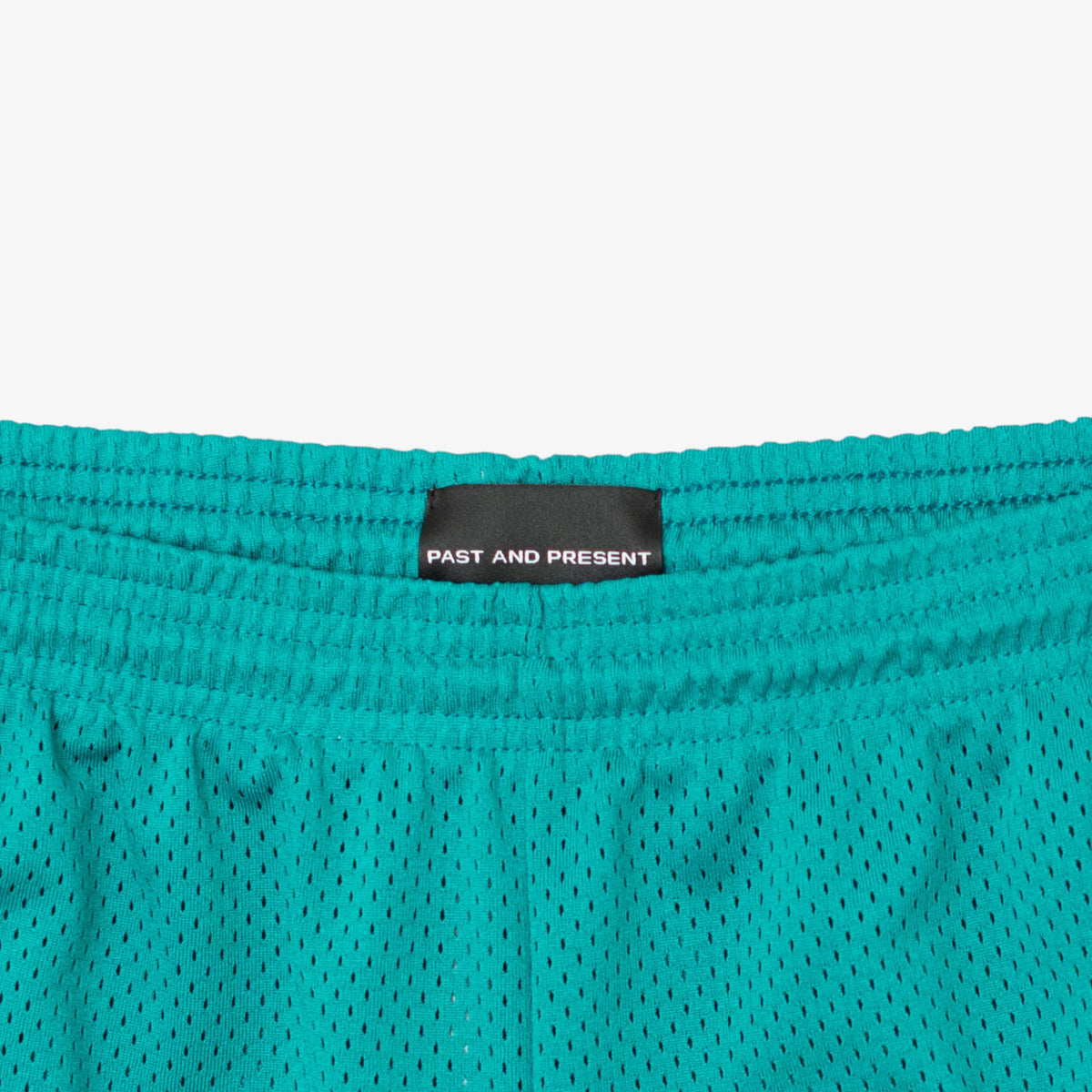 &#39;Monogram&#39; Teal Mesh Short [PRE-ORDER] (SHIPS IN 2-3 WEEKS)