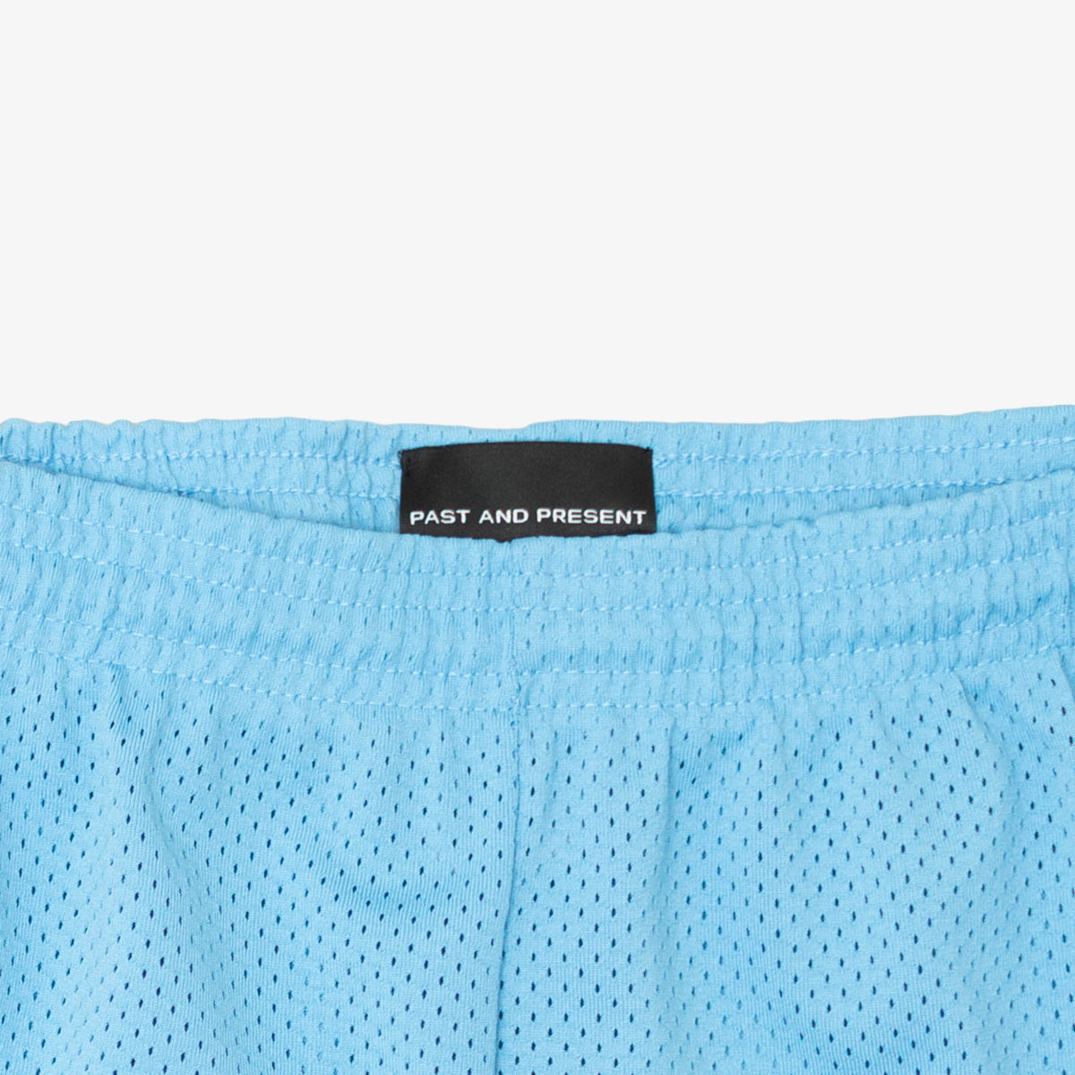 &#39;Monogram&#39; Light Blue Mesh Short [READY TO SHIP]