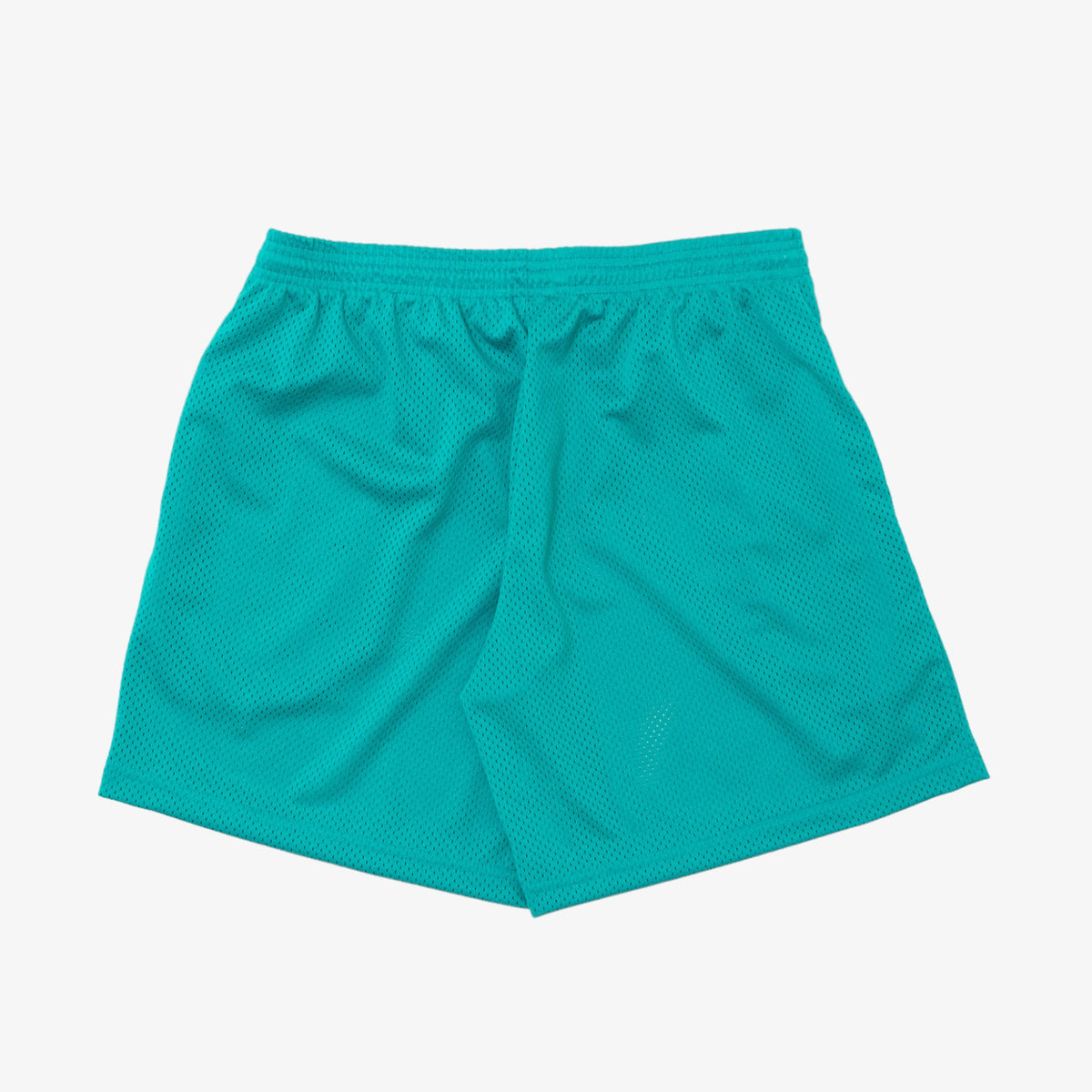 &#39;Monogram&#39; Teal Mesh Short [READY TO SHIP]