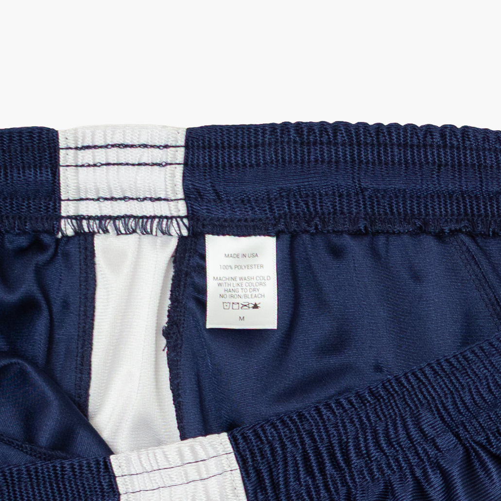 'Monogram' Blue Side Stripe Short
