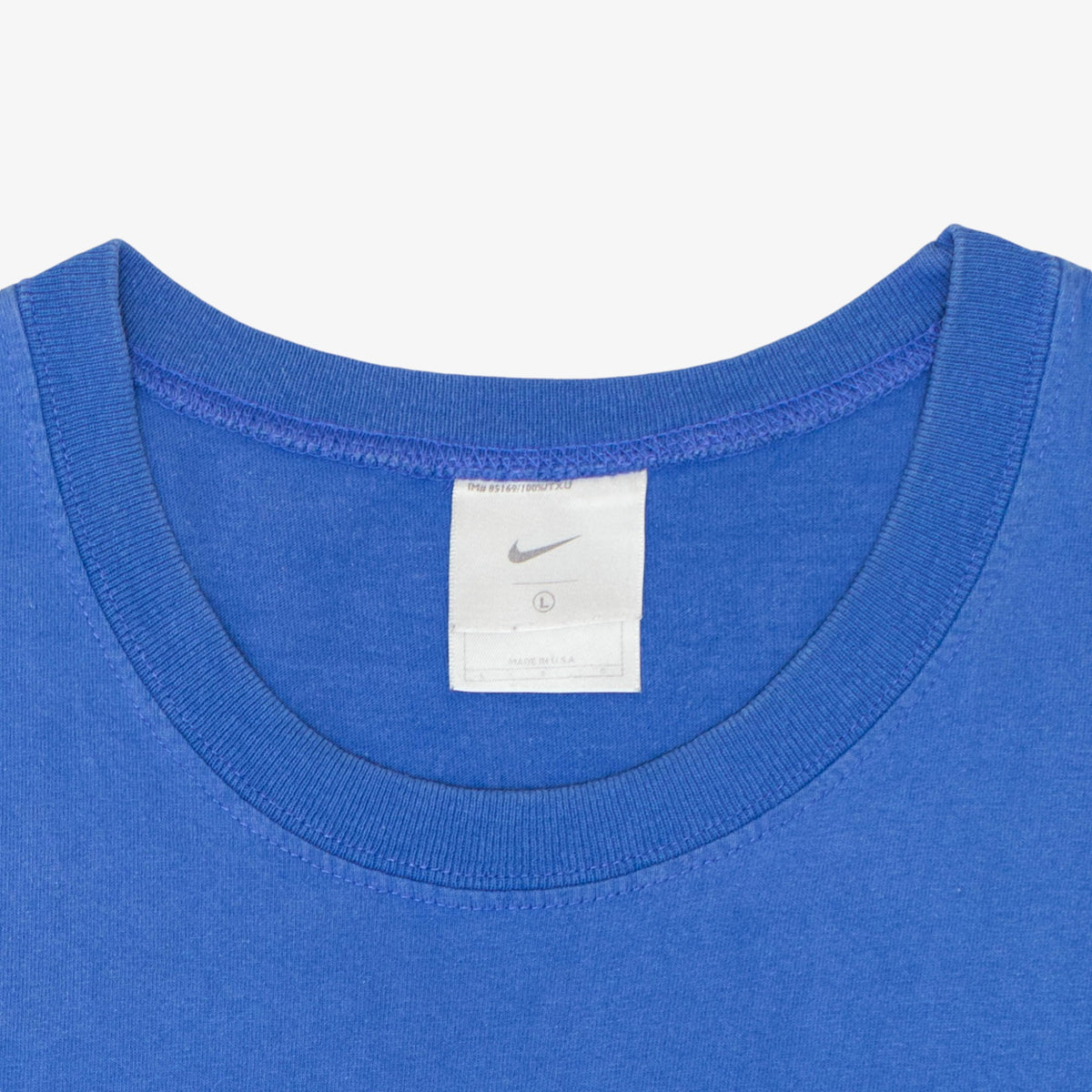 &#39;Blue&#39; Nike Made In USA Sleeveless Graphic Shirt [Size: Large]