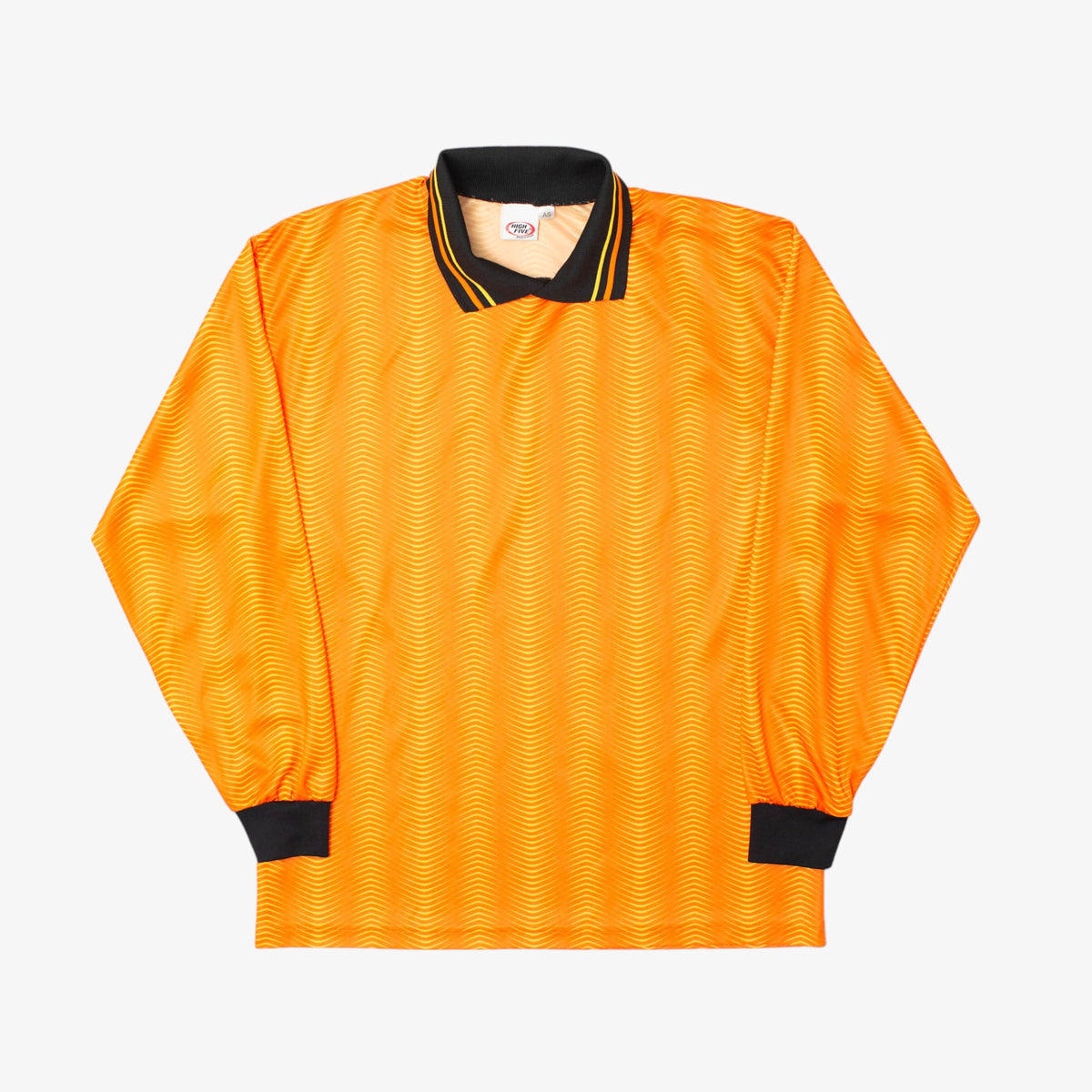 Orange Vertical Pattern Long Sleeve [Size: Small]